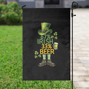 67 Irish 33 Beer Garden Flag Funny Six Seven Leprechaun Drinking Beer Lover TS14 Print Your Wear