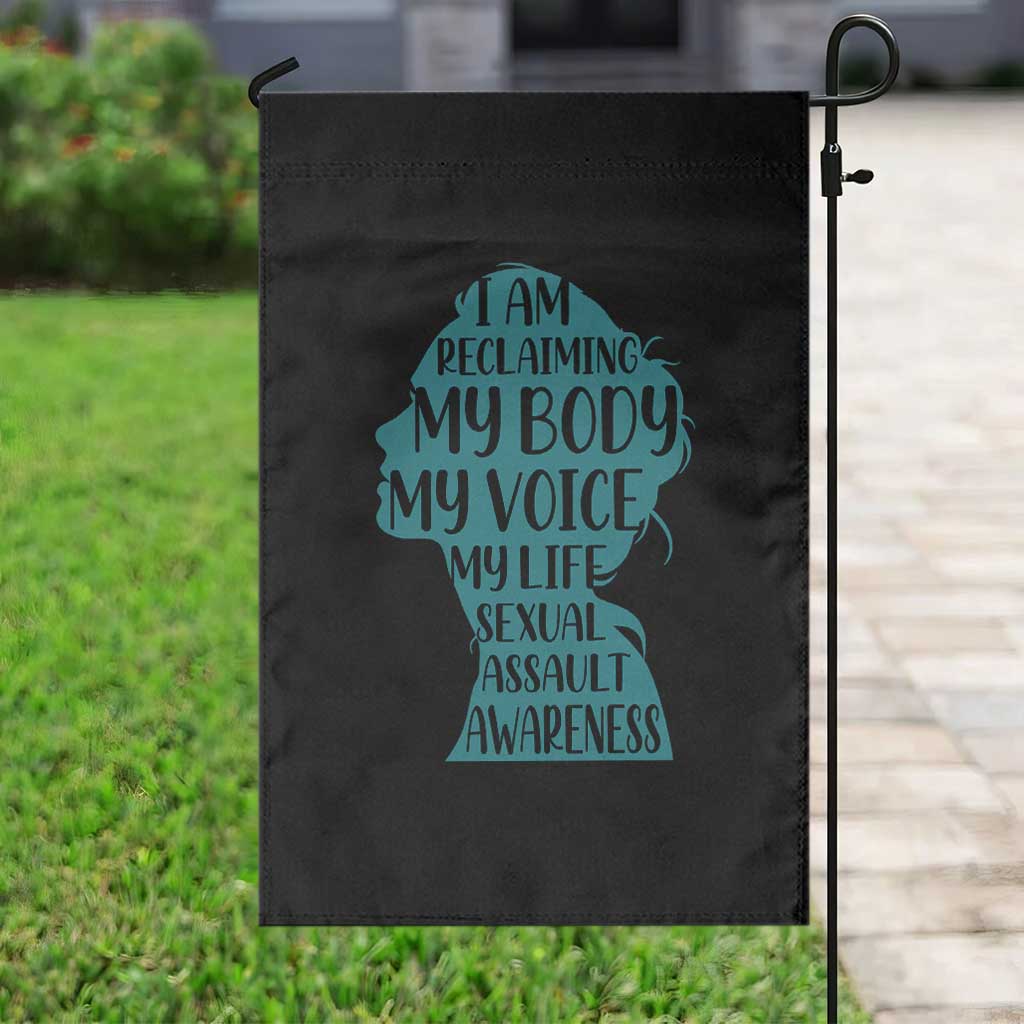 Sexual Assault Awareness Garden Flag Women Support Survivors TS14 Print Your Wear