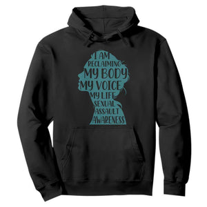 Sexual Assault Awareness Hoodie - Women Support Survivors TS14 Black Print Your Wear