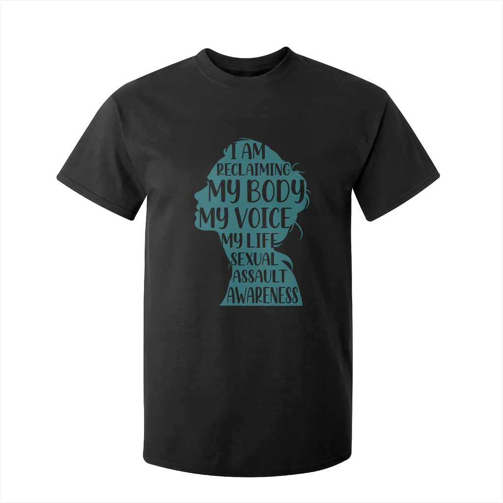Sexual Assault Awareness T Shirt For Kid Women Support Survivors TS14 Black Print Your Wear