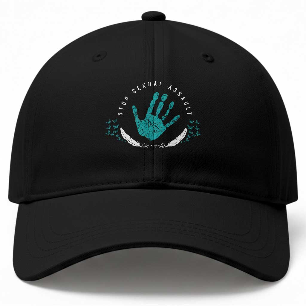 Stop Sexual Assault Awareness Survivor Baseball Cap TS14 Print Your Wear