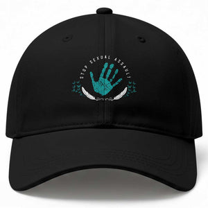 Stop Sexual Assault Awareness Survivor Baseball Cap TS14 Print Your Wear