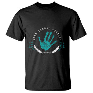 Stop Sexual Assault Awareness Survivor T Shirt TS14 Black Print Your Wear
