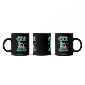 Sexual Assault Awareness Coffee Mug Be Strong And Speak Out Against Sexual Violence TS14 Print Your Wear