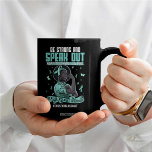 Sexual Assault Awareness Coffee Mug Support African Women Stop Sexual Abuse Awareness TS14 Print Your Wear