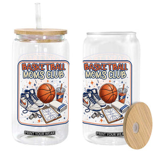 Basketball Moms Club Glass Can Funny Mother’s Day Gift TS14 Print Your Wear