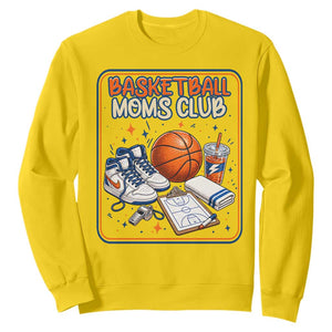 Basketball Moms Club Sweatshirt Funny Mother’s Day Gift TS14 Daisy Print Your Wear