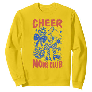 Cheer Moms Club Sweatshirt Funny Cheerleading Mom Mother’s Day Gift TS14 Daisy Print Your Wear