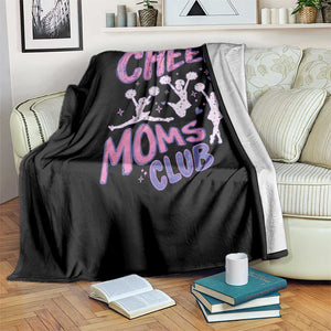 Cheer Moms Club Throw Blanket Cheerleader Mom Mother’s Day Gift TS14 Print Your Wear