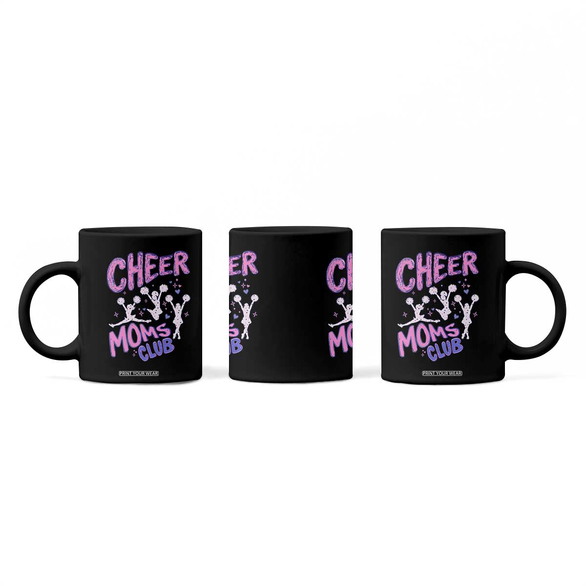 Cheer Moms Club Coffee Mug Cheerleader Mom Mother’s Day Gift TS14 Print Your Wear