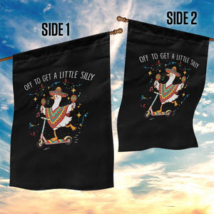 Silly Goose Cinco De Mayo Garden Flag Off To Get A Little Silly TS14 Print Your Wear