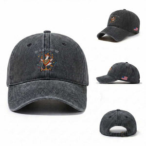 Silly Goose Cinco De Mayo Washed Cotton Baseball Cap Off To Get A Little Silly TS14 Washed Cap Universal Fit Dark Gray Print Your Wear