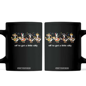 Funny Silly Goose Cinco De Mayo Coffee Mug Off To Get A Little Silly TS14 Black Print Your Wear