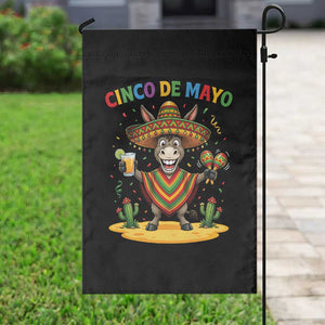 Cinco de Mayo Donkey Mexican Fiesta Garden Flag TS14 Print Your Wear