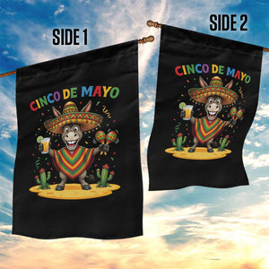Cinco de Mayo Donkey Mexican Fiesta Garden Flag TS14 Print Your Wear