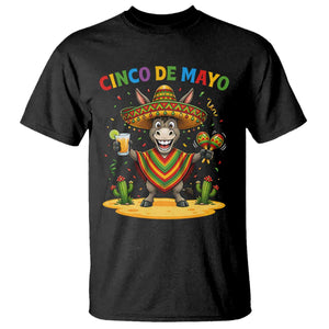 Cinco de Mayo Donkey Mexican Fiesta T Shirt TS14 Black Print Your Wear