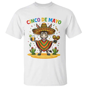 Cinco de Mayo Donkey Mexican Fiesta T Shirt TS14 White Print Your Wear