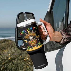 Cinco de Mayo Donkey Mexican Fiesta Tumbler With Handle TS14 Print Your Wear