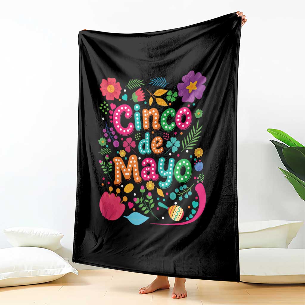 Cinco de Mayo Throw Blanket Funny Mexican Fiesta TS14 Print Your Wear