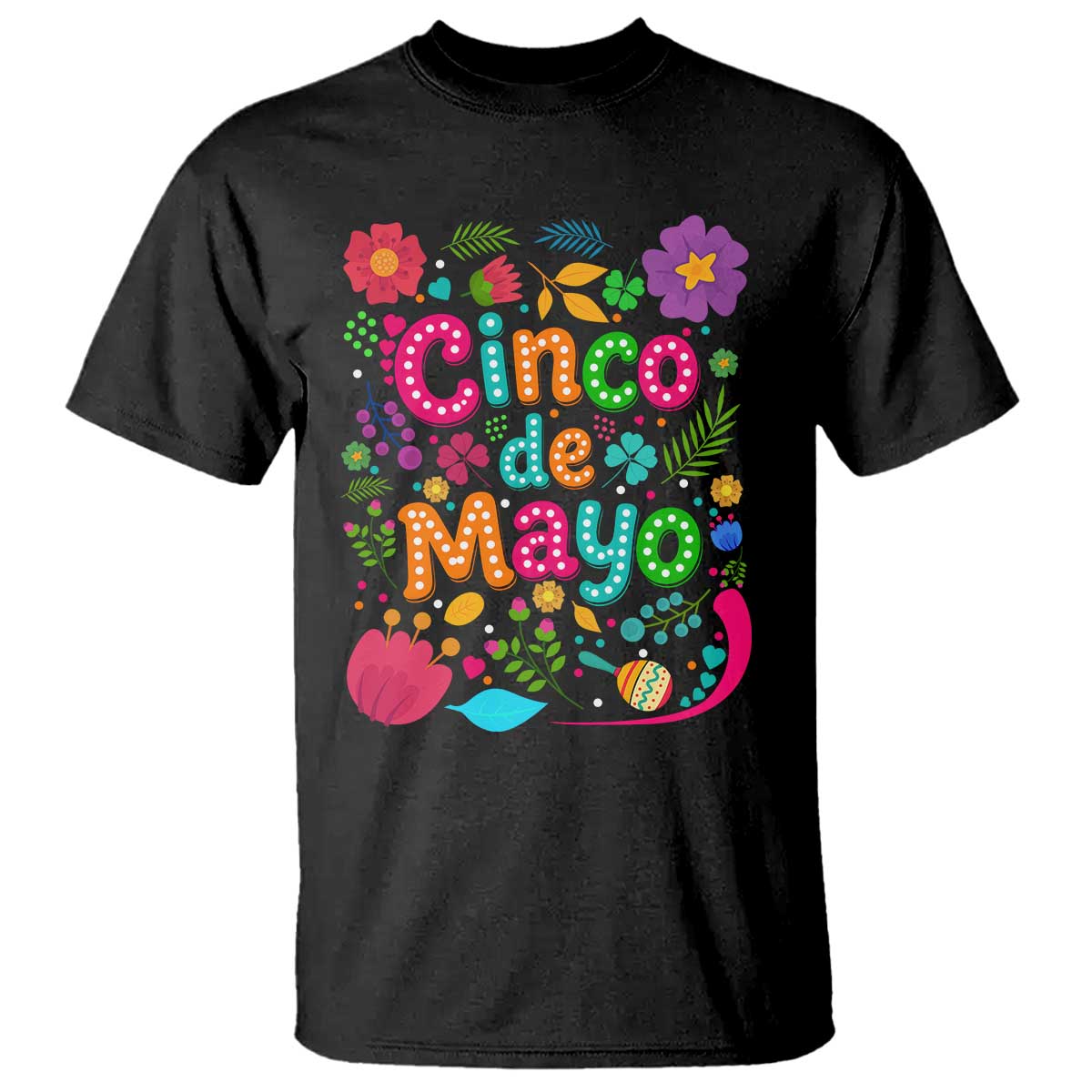 Cinco de Mayo T Shirt Funny Mexican Fiesta TS14 Black Print Your Wear