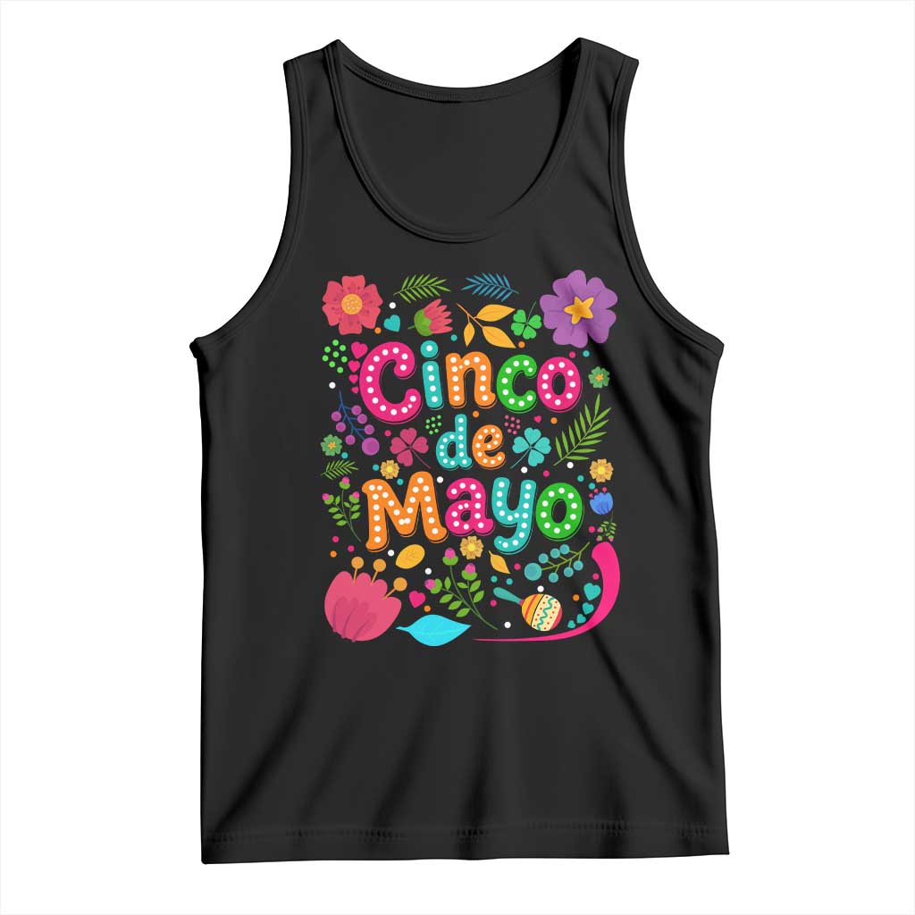 Cinco de Mayo Tank Top Funny Mexican Fiesta TS14 Black Print Your Wear