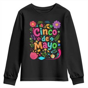 Cinco de Mayo Youth Sweatshirt Funny Mexican Fiesta TS14 Black Print Your Wear