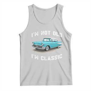 I'm Not Old I'm Classic Tank Top Vintage 1957 Turquoise Classic Car TS14 Ash Print Your Wear