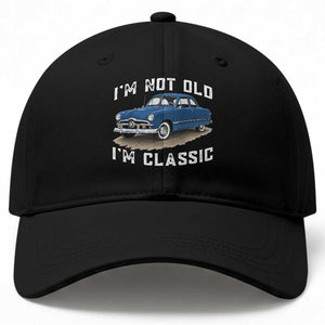 I'm Not Old I'm Classic Baseball Cap Vintage 1949 Classic American Coupe Car TS14 Print Your Wear