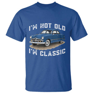 I'm Not Old I'm Classic T Shirt Vintage 1949 Classic American Coupe Car TS14 Royal Blue Print Your Wear