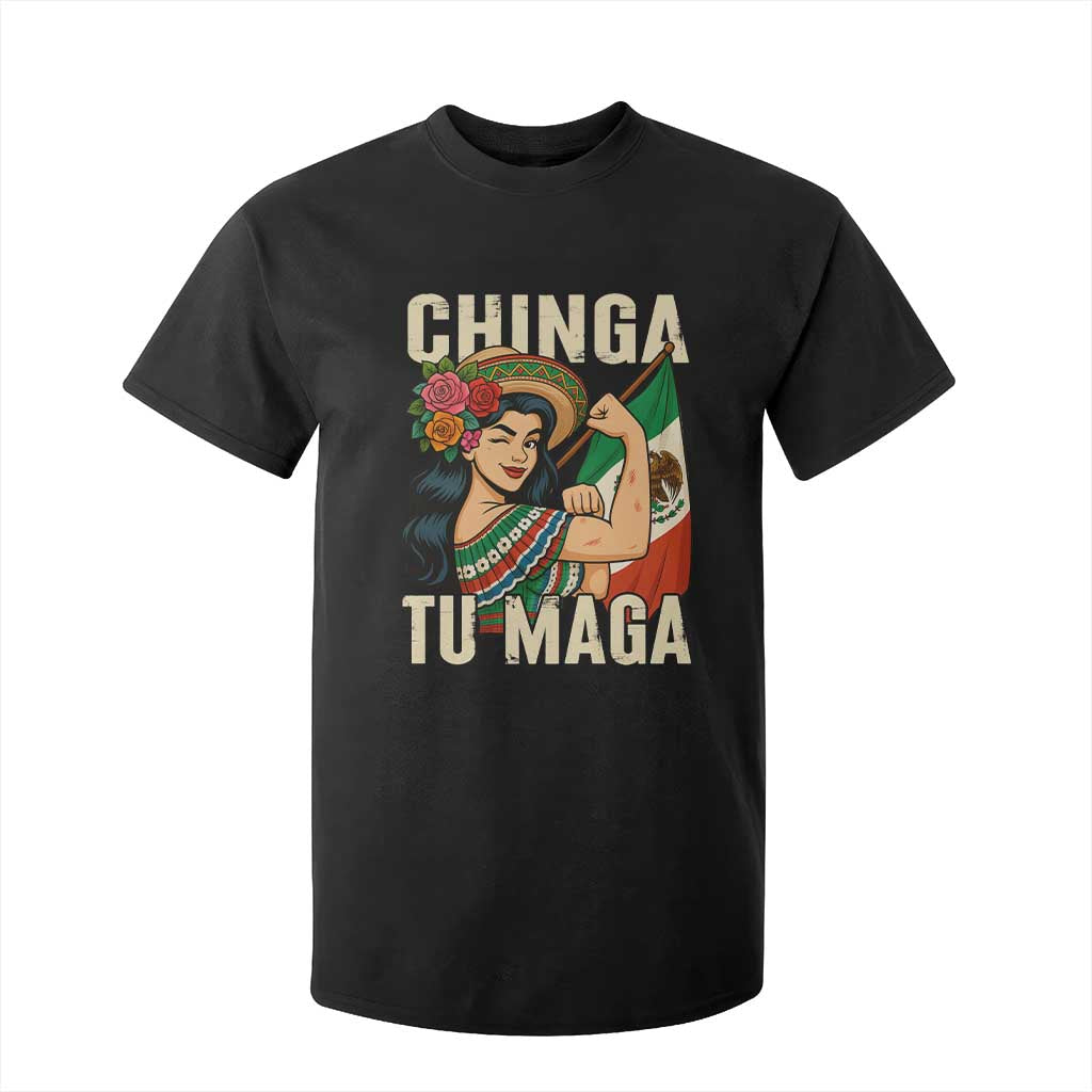 Chinga Tu Maga Protest T Shirt For Kid Funny Mexican Women TS14 Black Print Your Wear