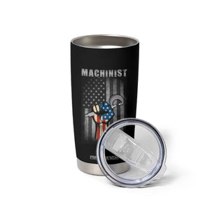 Machinist Patriotic US Flag Tumbler Cup TS14 Print Your Wear