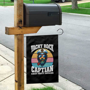 Yacht Rock Captain Garden Flag Funny Boating Party Music TS14 Print Your Wear