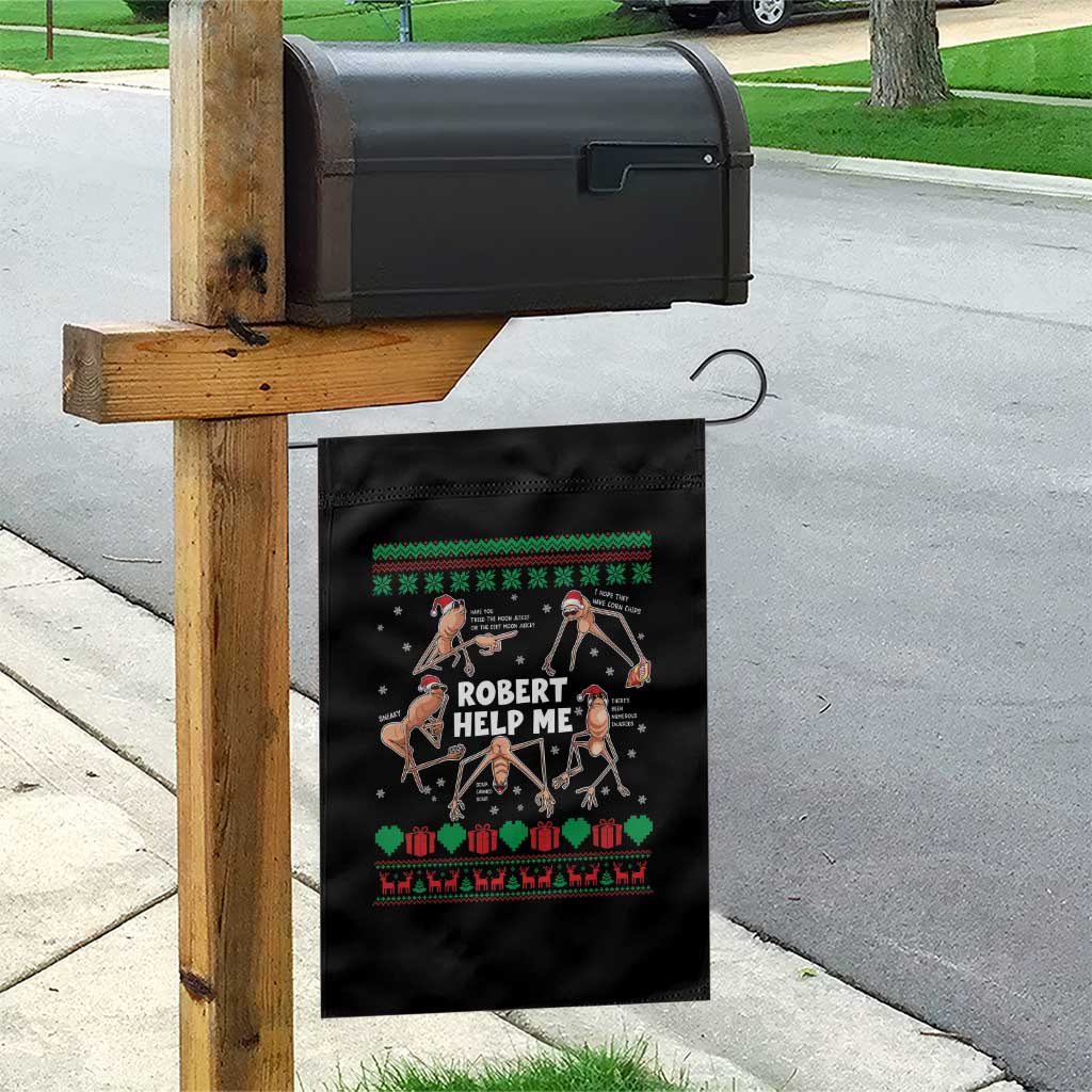 Marcus The Worm Christmas Meme Garden Flag TS14 Print Your Wear