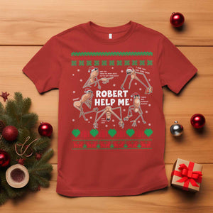 Marcus The Worm Christmas Meme T Shirt TS14 Red Print Your Wear