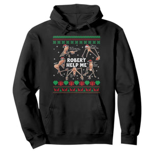 Marcus The Worm Christmas Meme Hoodie TS14 Black Print Your Wear