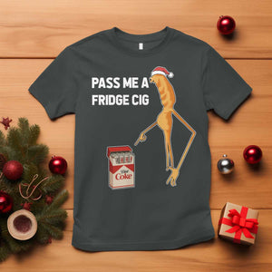 Marcus The Worm Christmas Meme T Shirt Pass Me A Fridge Cig TS14 Dark Heather Print Your Wear