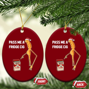 Marcus The Worm Christmas Meme Ceramic Ornament Pass Me A Fridge Cig TS14 Print Your Wear