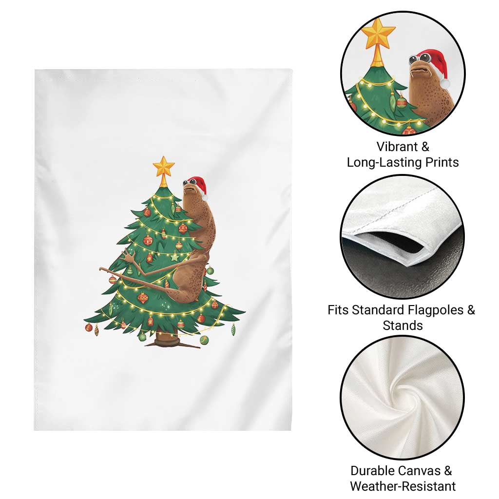 Marcus The Worm Meme Funny Christmas Garden Flag TS14 Print Your Wear