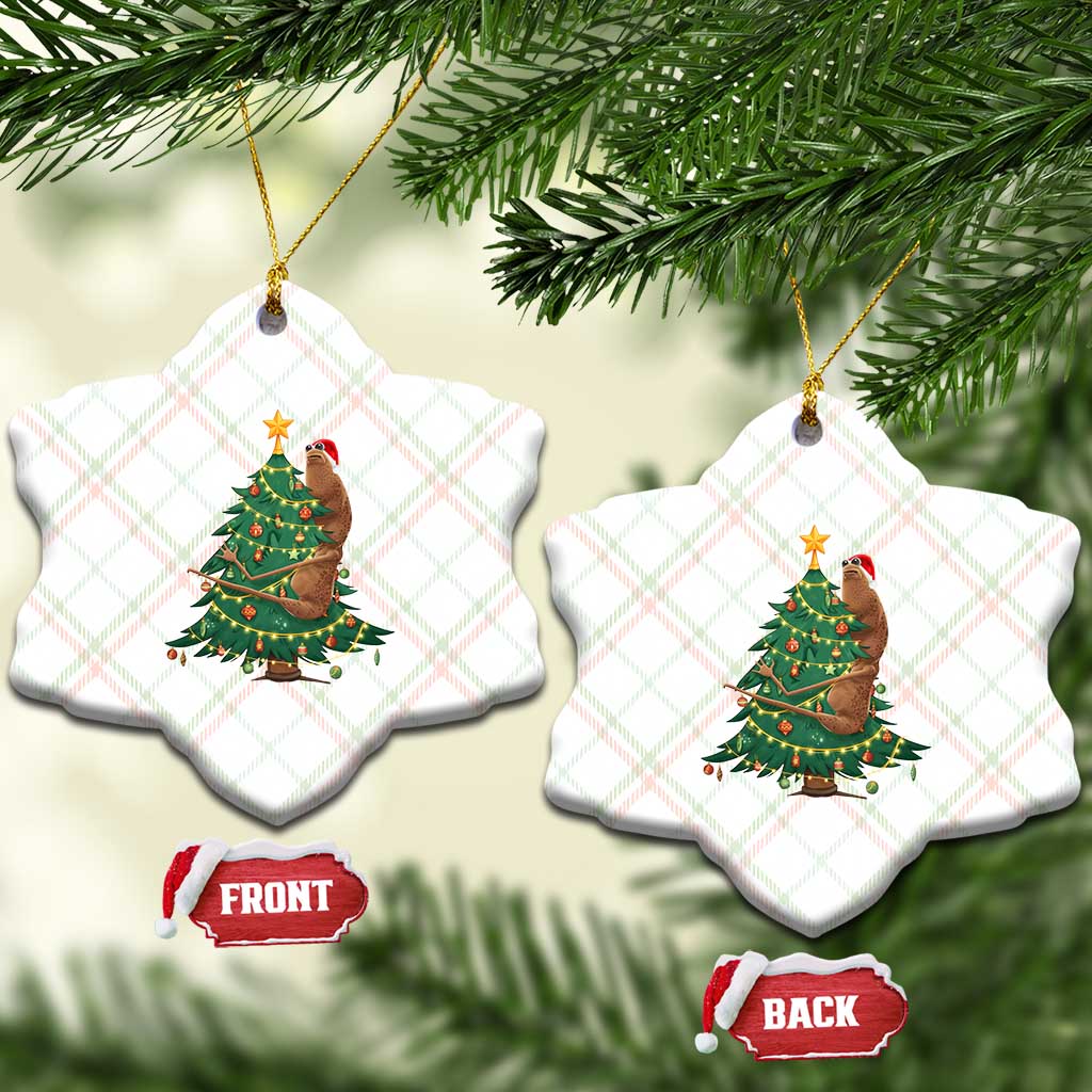 Marcus The Worm Meme Funny Christmas Ceramic Ornament TS14 Print Your Wear