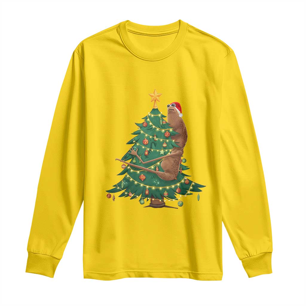 Marcus The Worm Meme Funny Christmas Long Sleeve Shirt TS14 Daisy Print Your Wear