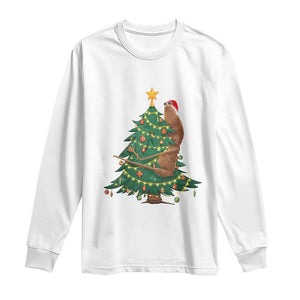 Marcus The Worm Meme Funny Christmas Long Sleeve Shirt TS14 White Print Your Wear