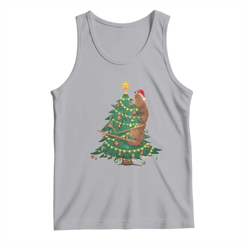 Marcus The Worm Meme Funny Christmas Tank Top TS14 Athletic Heather Print Your Wear