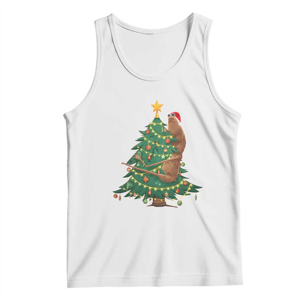 Marcus The Worm Meme Funny Christmas Tank Top TS14 White Print Your Wear