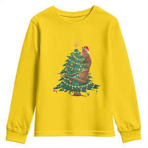 Marcus The Worm Meme Funny Christmas Youth Sweatshirt TS14 Daisy Print Your Wear