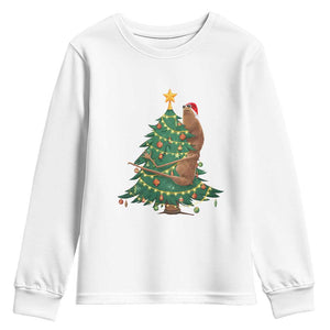 Marcus The Worm Meme Funny Christmas Youth Sweatshirt TS14 White Print Your Wear