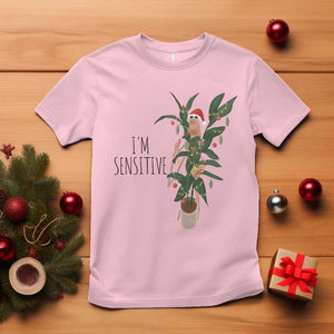 Marcus The Worm Christmas Meme T Shirt I Am Sensitive TS14 Light Pink Print Your Wear