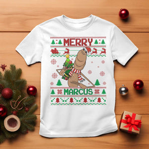 Marcus The Worm Christmas Meme T Shirt Funny Brain Rot Xmas TS14 White Print Your Wear