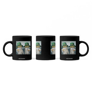 Funny St Patricks Day Cats Drinking Beer Meme Coffee Mug TS14 Print Your Wear