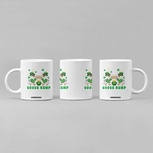 Funny St Patricks Day Goose Drinking Beer Coffee Mug Goose Bump TS14 Print Your Wear