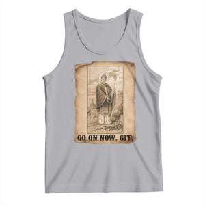 Funny Saint Patrick Irish Catholic St Patrick's Day Tank Top Go On Now Git TS14 Athletic Heather Print Your Wear